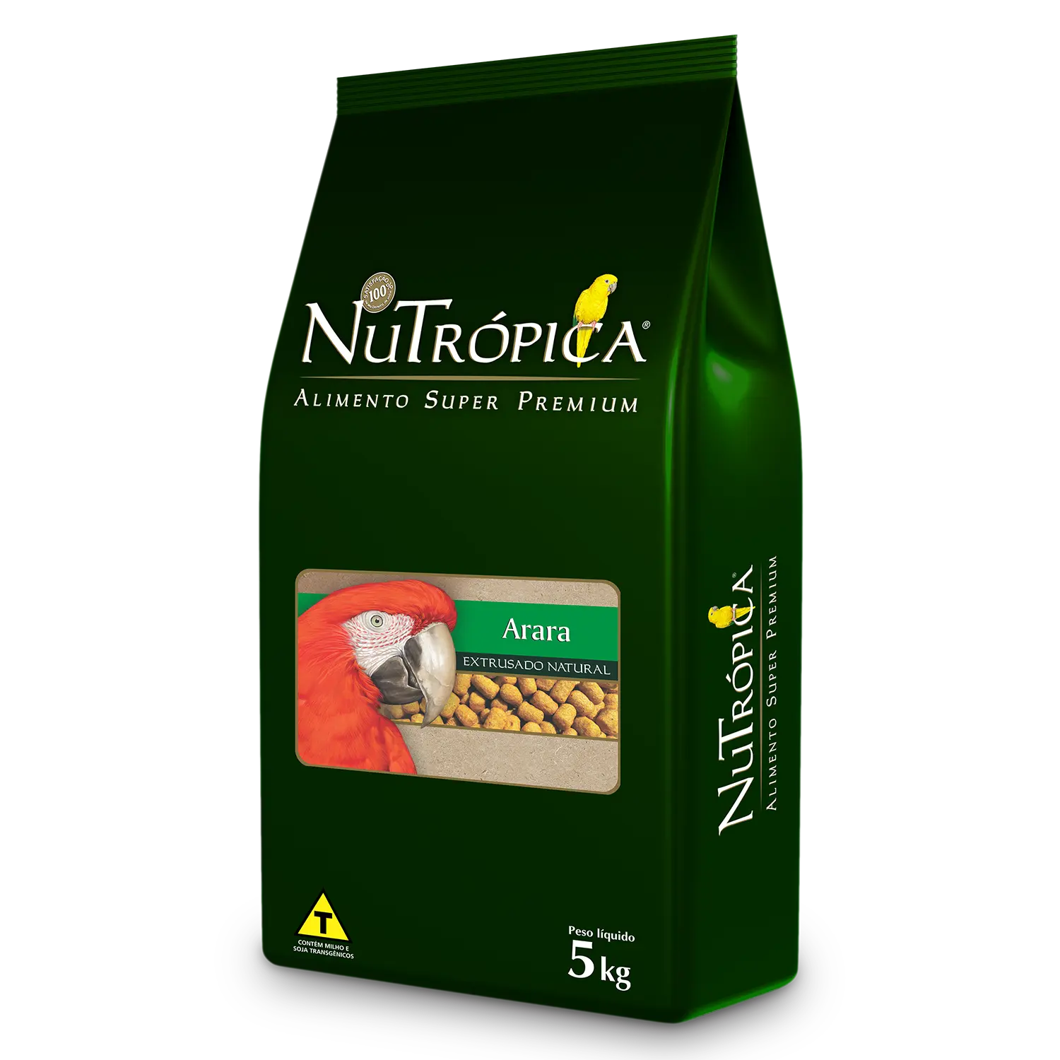 Ração Nutrópica para Araras Natural